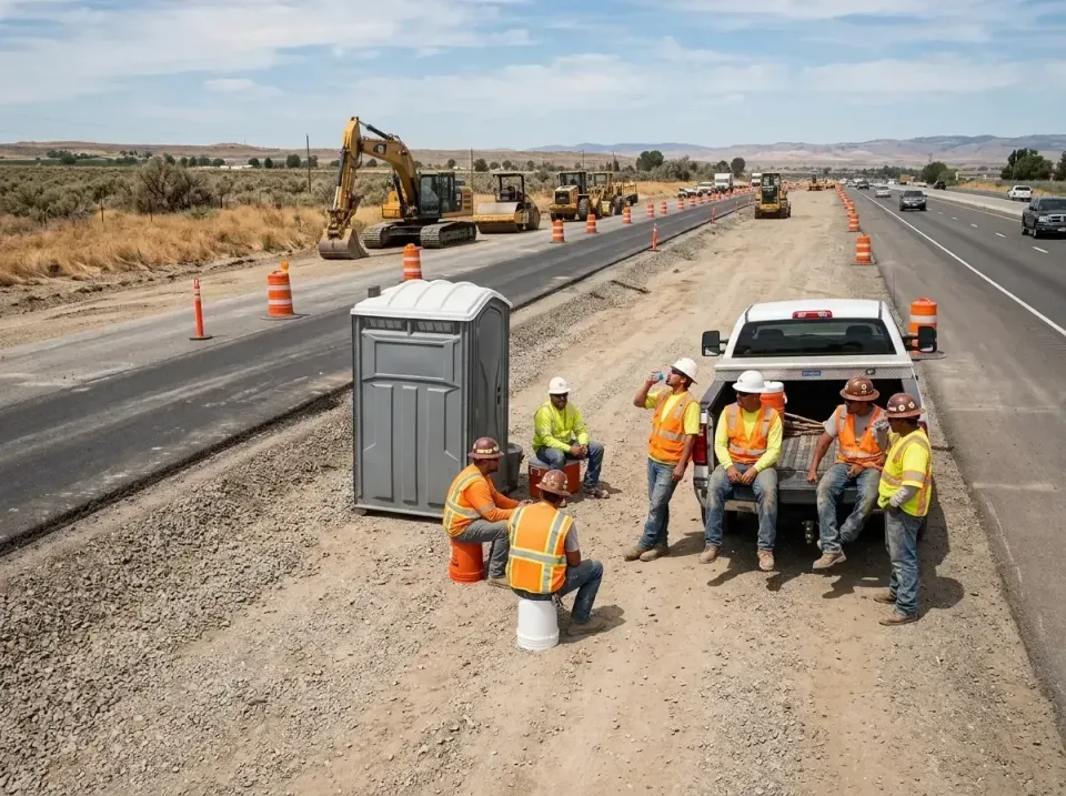 highway-road-construction-crew-007 — frequently asked questions, Porta Potty and Restroom Rentals in Mango, FL